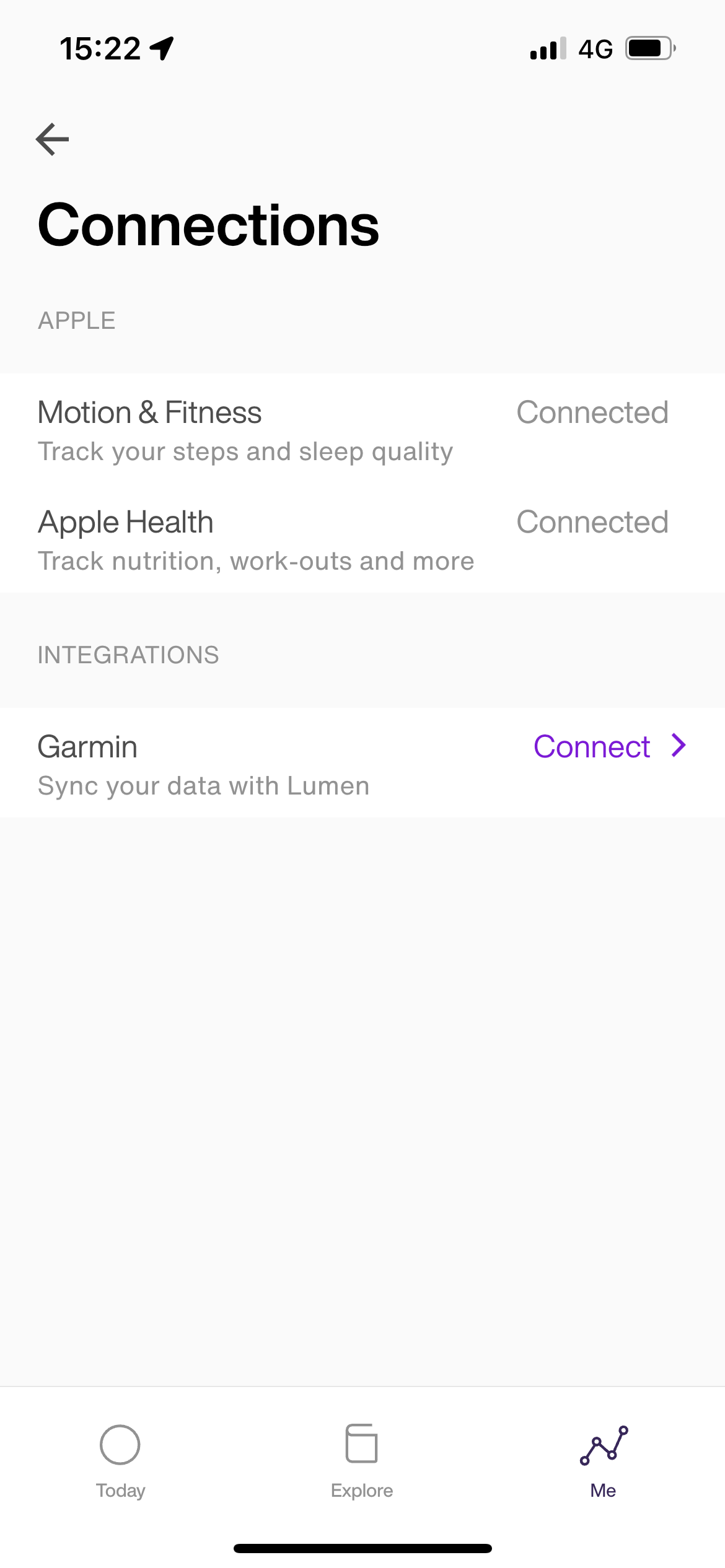 Setting up your Lumen
